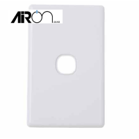 One Gang No Switch - White Cover